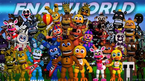 how many freddy's are there fnaf|fnaf world games list.